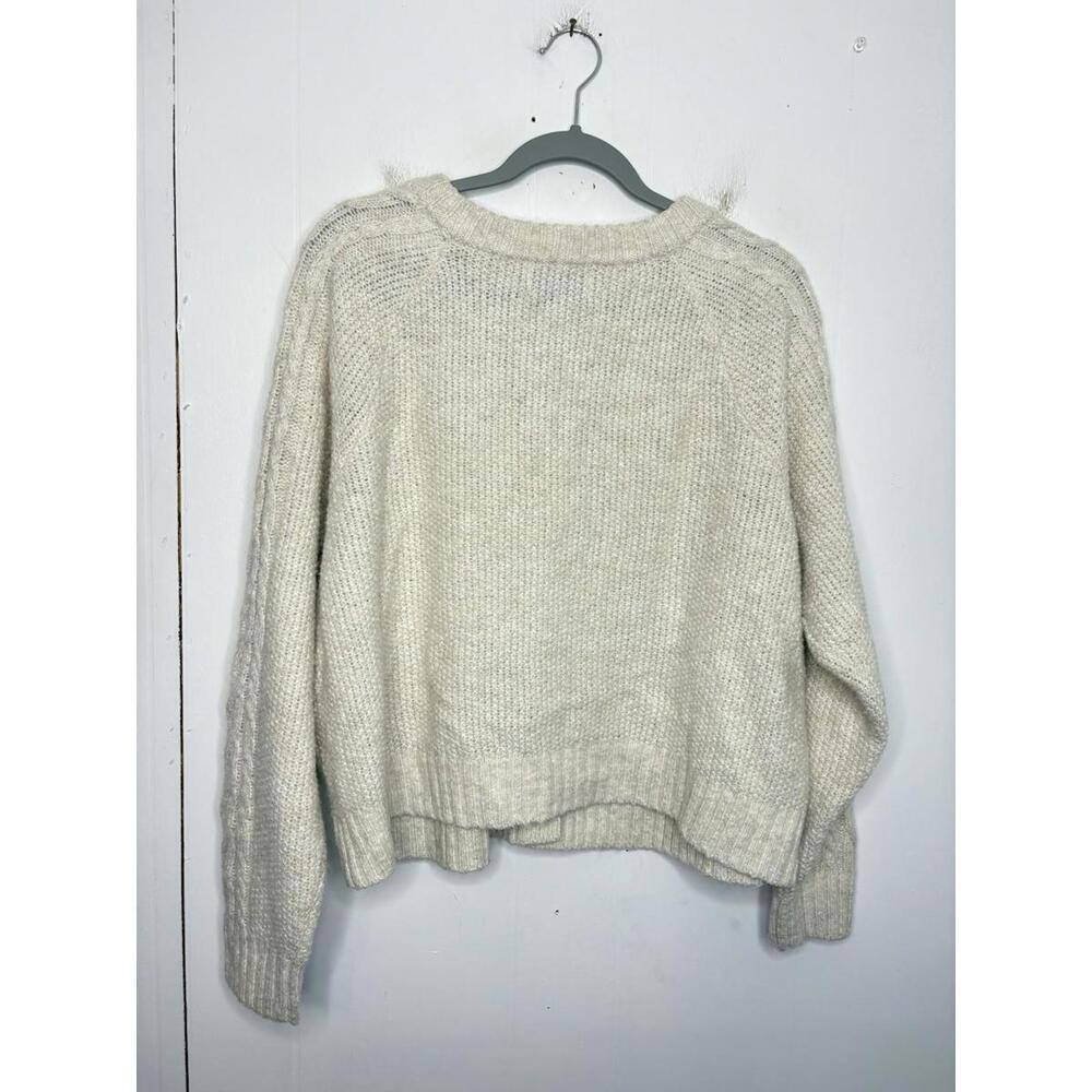 Old Navy Sweater Womens Extra Large Cableknit Cardigan Cottagecore Farmhouse - Picture 2 of 10